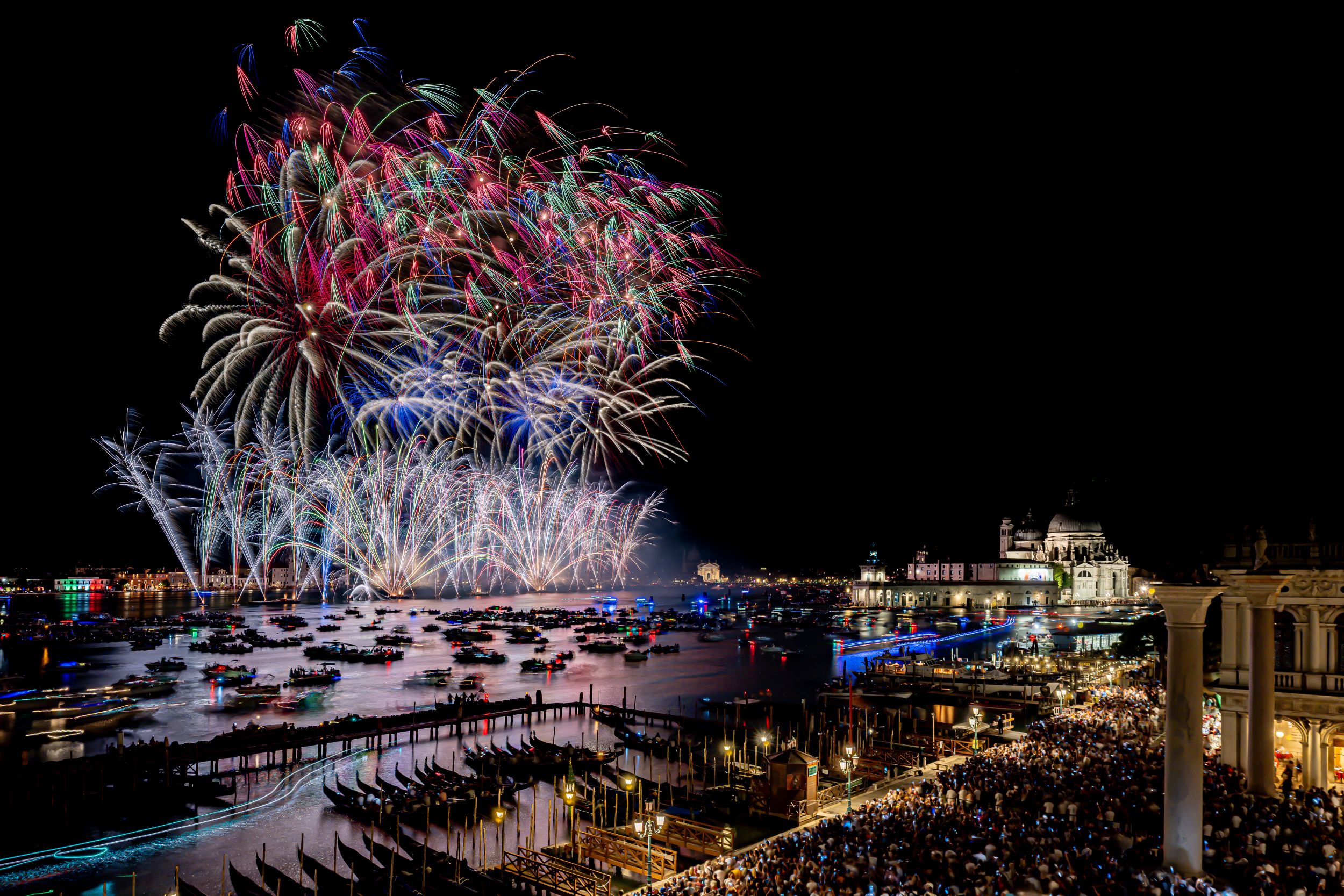 Fuochi del Redentore di Venezia firmati da Parente Fireworks